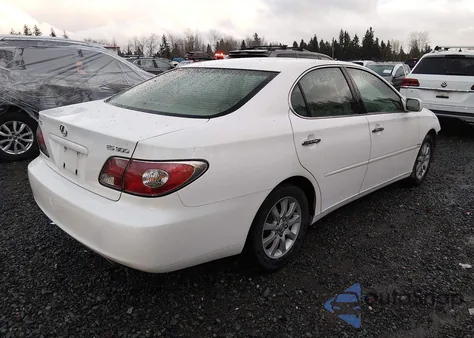 2003 Lexus Es 300 from USA, damaged, VIN JTHBF30G936013030